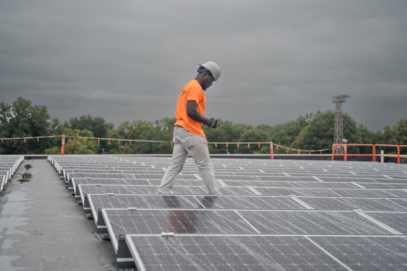 Shea Solar O'Shea Builders | Lanphier High School Solar Panels