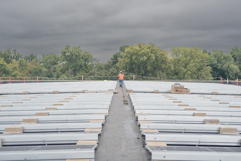 Shea Solar O'Shea Builders | Lanphier High School Solar Panels